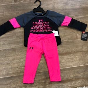 Baby girl Under Armour outfit